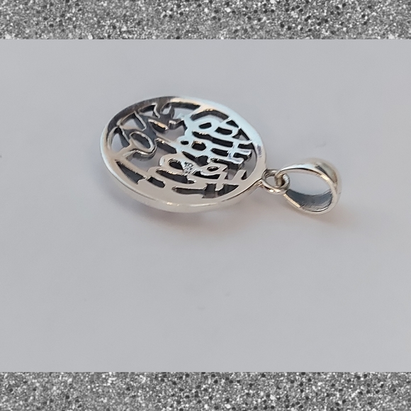 FAITH, HOPE , and LOVE  Pendant Necklace ,925S.S. - Picture 5 of 7